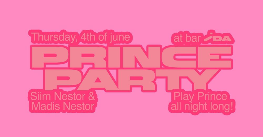 Bar IDA — Prince Party! 