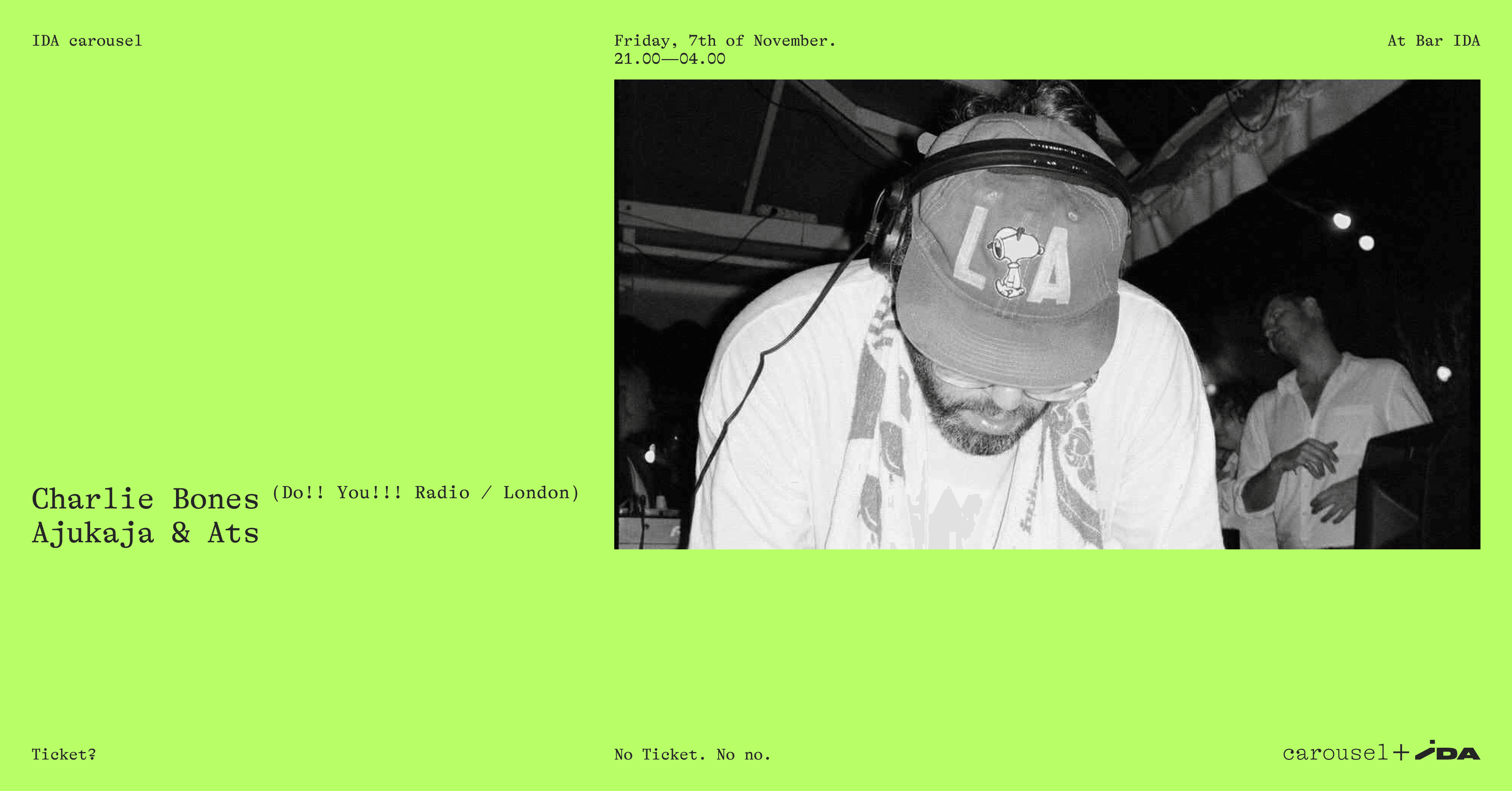 IDA Carousel — Charlie Bones! 